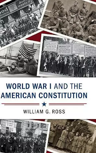 World War I and the American Constitution cover
