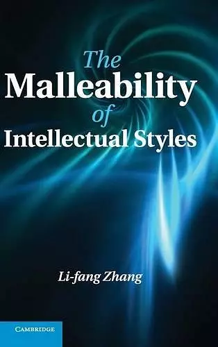 The Malleability of Intellectual Styles cover