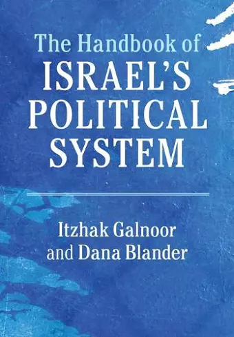 The Handbook of Israel's Political System cover