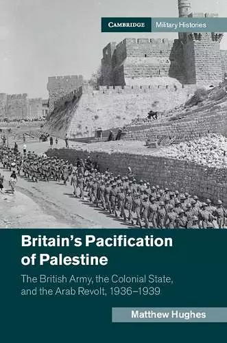 Britain's Pacification of Palestine cover