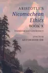 Aristotle's Nicomachean Ethics Book X cover