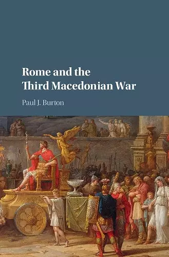 Rome and the Third Macedonian War cover