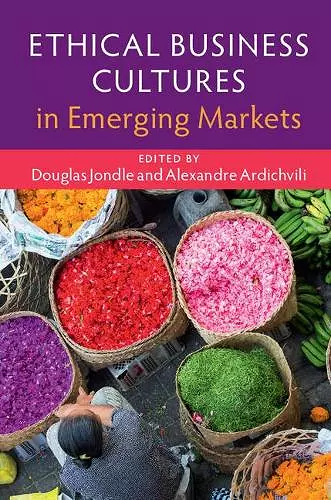 Ethical Business Cultures in Emerging Markets cover