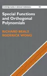 Special Functions and Orthogonal Polynomials cover