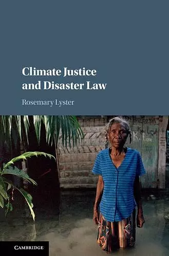 Climate Justice and Disaster Law cover