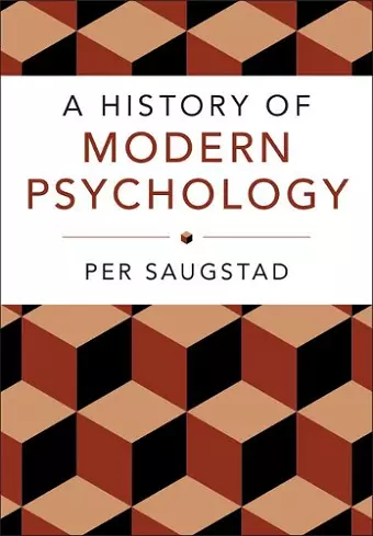 A History of Modern Psychology cover