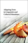 Adapting Tests in Linguistic and Cultural Situations cover