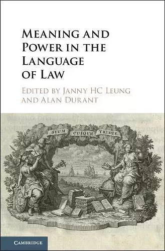 Meaning and Power in the Language of Law cover