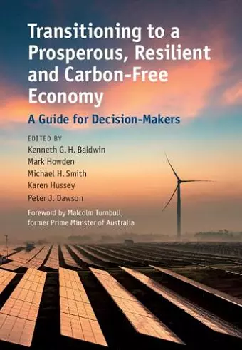 Transitioning to a Prosperous, Resilient and Carbon-Free Economy cover