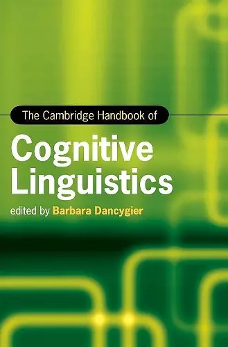 The Cambridge Handbook of Cognitive Linguistics cover