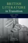 British Literature in Transition, 1940–1960: Postwar cover