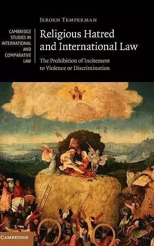 Religious Hatred and International Law cover