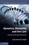 Genetics, Disability and the Law cover