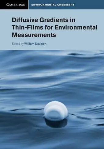 Diffusive Gradients in Thin-Films for Environmental Measurements cover