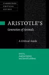 Aristotle's Generation of Animals cover