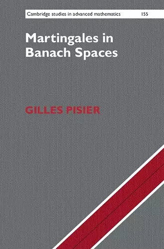 Martingales in Banach Spaces cover