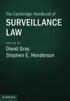 The Cambridge Handbook of Surveillance Law cover