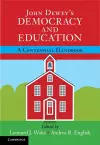 John Dewey's Democracy and Education cover