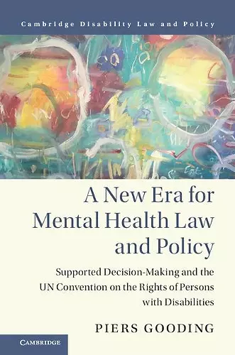 A New Era for Mental Health Law and Policy cover