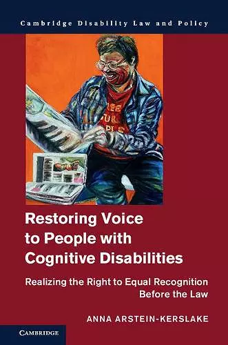 Restoring Voice to People with Cognitive Disabilities cover