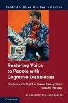 Restoring Voice to People with Cognitive Disabilities cover