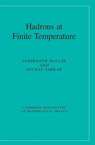 Hadrons at Finite Temperature cover