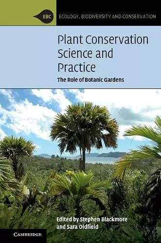 Plant Conservation Science and Practice cover