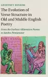 The Evolution of Verse Structure in Old and Middle English Poetry cover