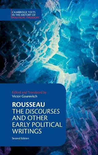 Rousseau: The Discourses and Other Early Political Writings cover