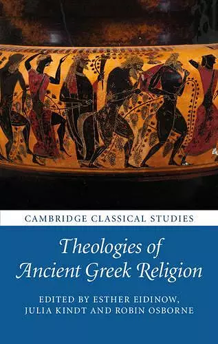 Theologies of Ancient Greek Religion cover