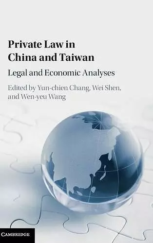 Private Law in China and Taiwan cover