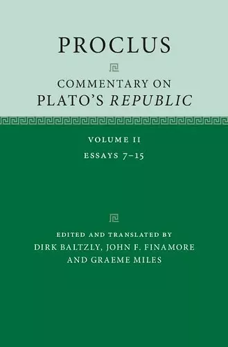 Proclus: Commentary on Plato's 'Republic' cover