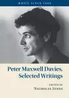 Peter Maxwell Davies, Selected Writings cover