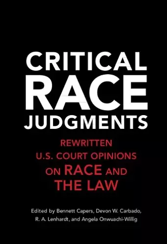 Critical Race Judgments cover