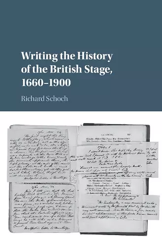 Writing the History of the British Stage cover