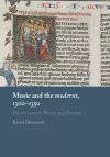 Music and the moderni, 1300–1350 cover