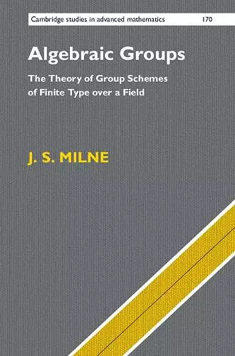 Algebraic Groups cover