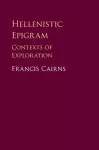 Hellenistic Epigram cover