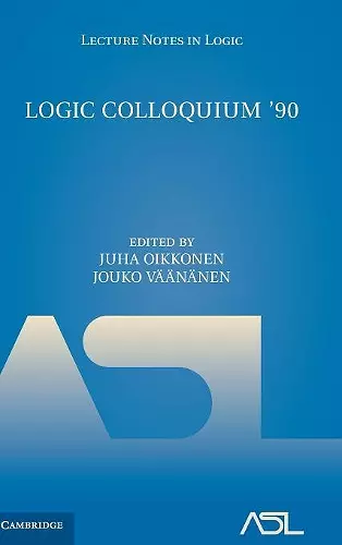 Logic Colloquium '90 cover