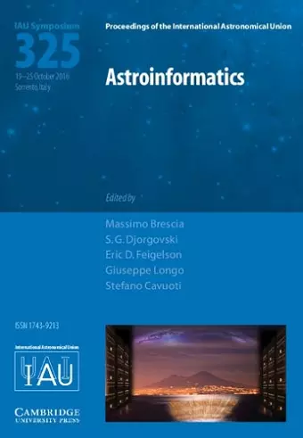 Astroinformatics (IAU S325) cover