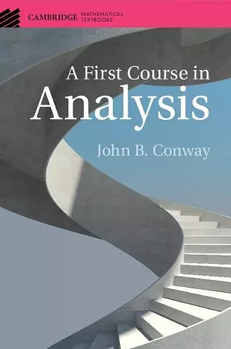 A First Course in Analysis cover