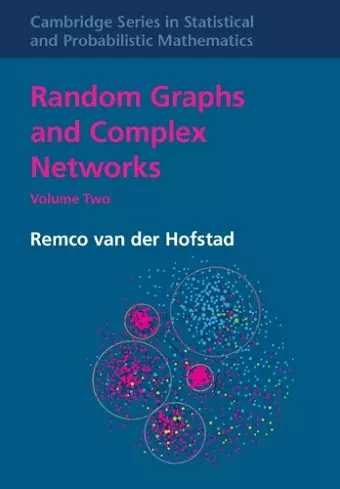 Random Graphs and Complex Networks: Volume 2 cover