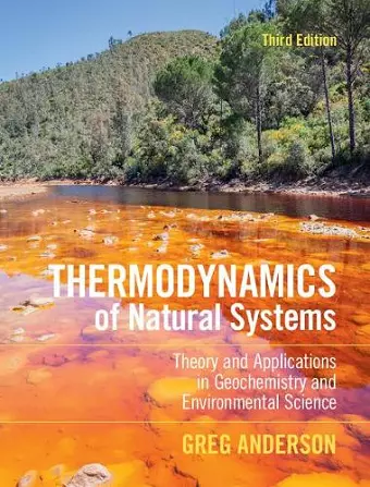 Thermodynamics of Natural Systems cover