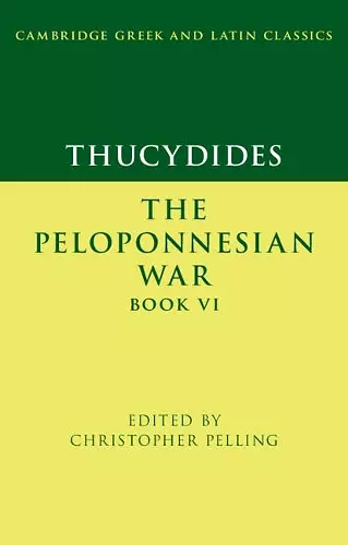 Thucydides: The Peloponnesian War Book VI cover