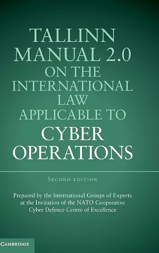 Tallinn Manual 2.0 on the International Law Applicable to Cyber Operations cover