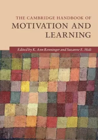 The Cambridge Handbook of Motivation and Learning cover