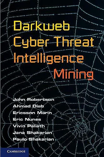 Darkweb Cyber Threat Intelligence Mining cover