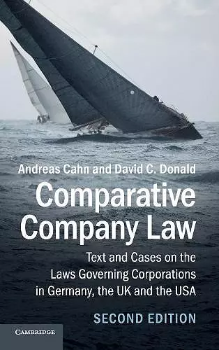 Comparative Company Law cover