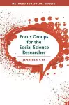 Focus Groups for the Social Science Researcher cover