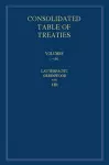 International Law Reports, Consolidated Table of Treaties cover